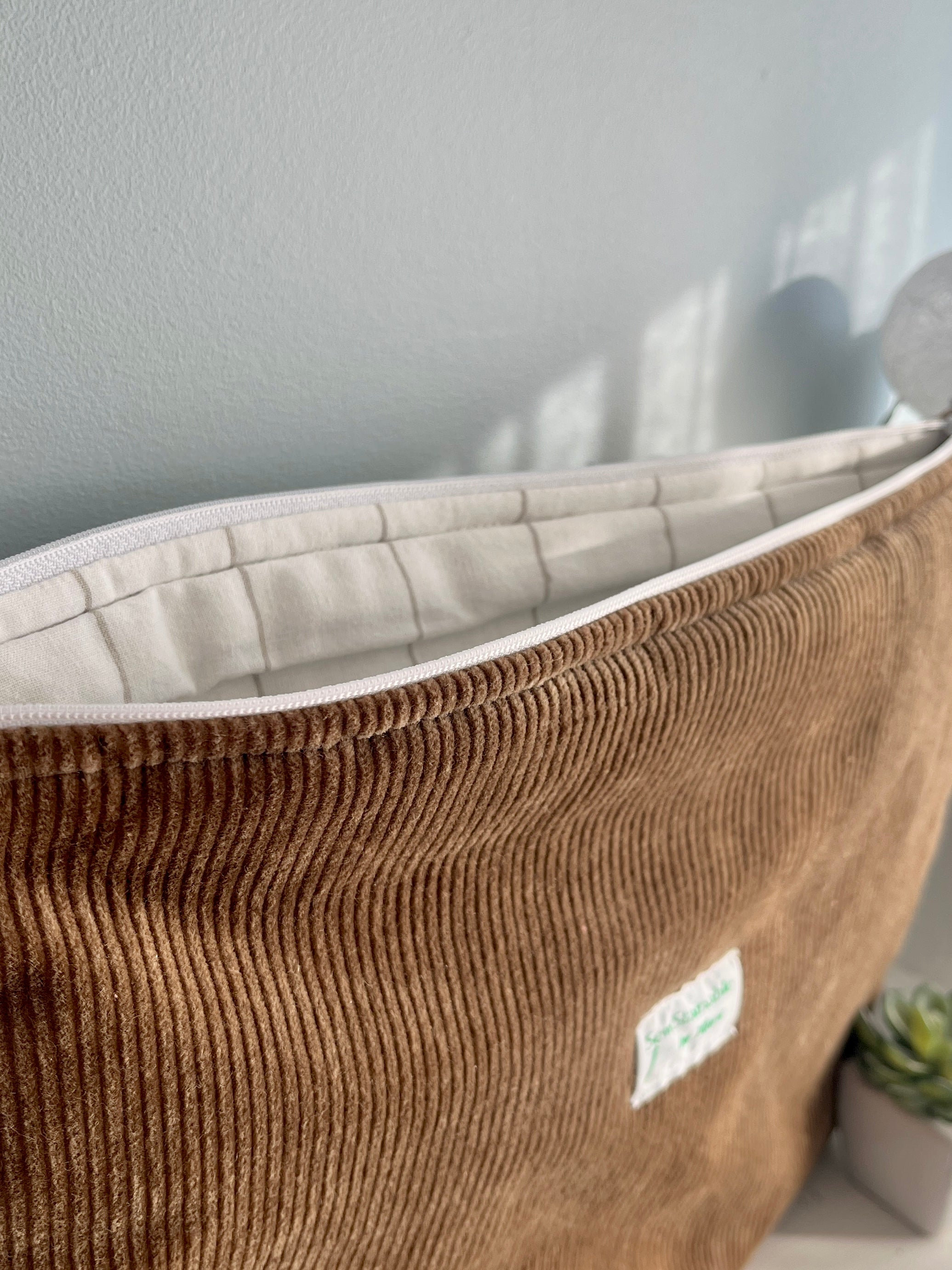 Laptopfodral Brown Corduroy