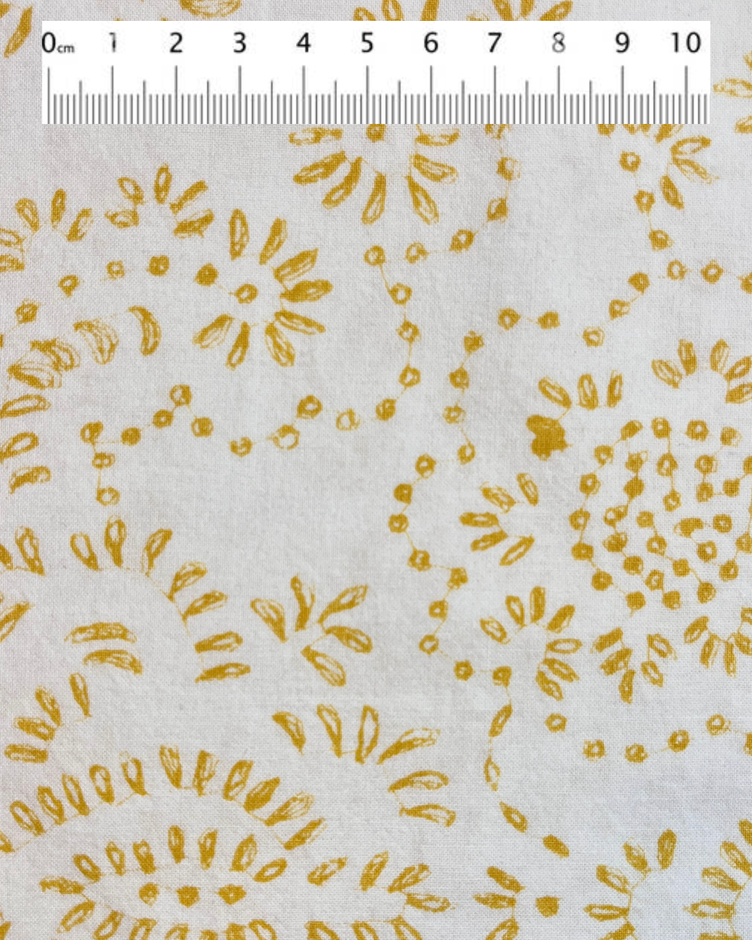 51 Paisley vit och gul