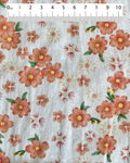 06 White with orange flowers