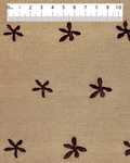 73 Broderade bruna blommor