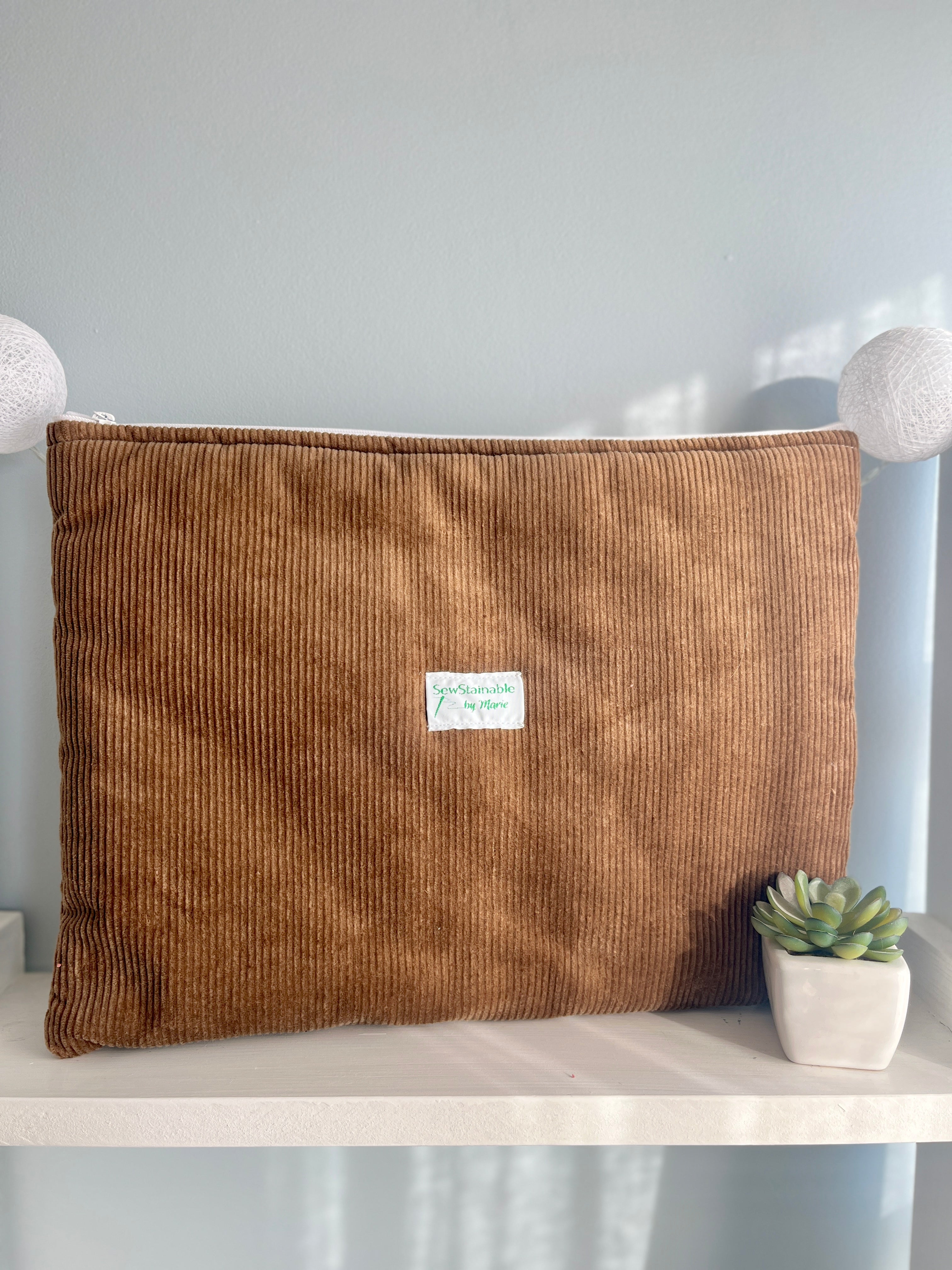Laptopfodral Brown Corduroy