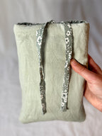 Bokfodral Green Flowery