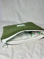 Makeup Bag Brown Corduroy