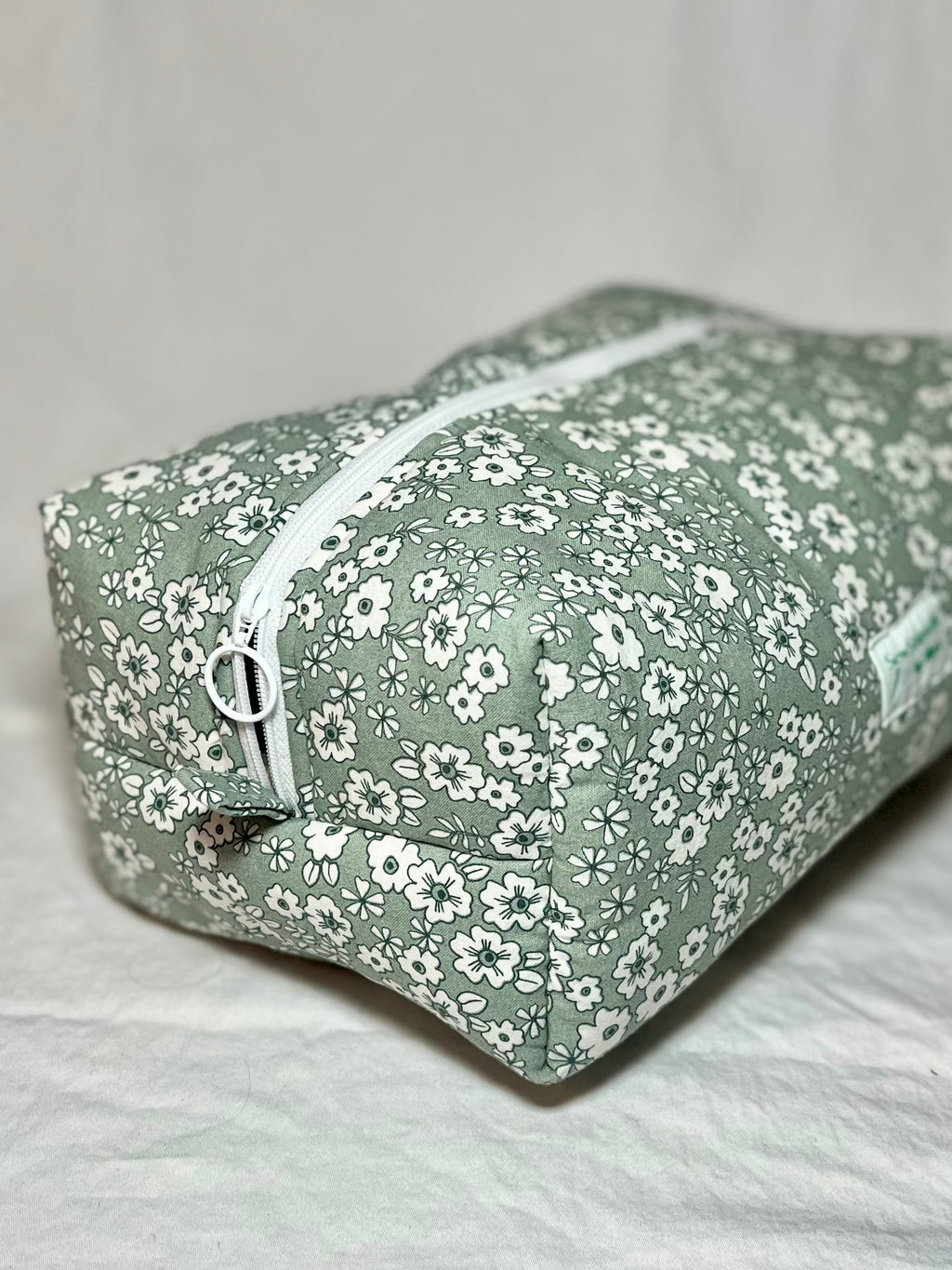 Necessär Green Flowery