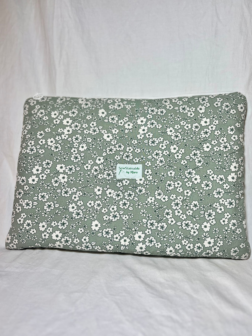 Laptopfodral Green Flowery