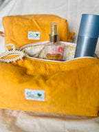Necessär Yellow Corduroy
