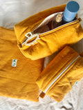 Necessär Yellow Corduroy